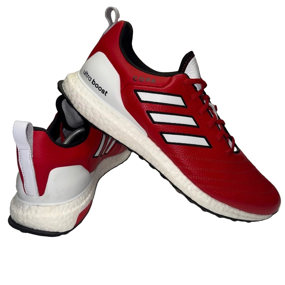 Adidas Copa Ultra Boost Men's 14 Red Bull Leather Soccer Sneakers HQ5902